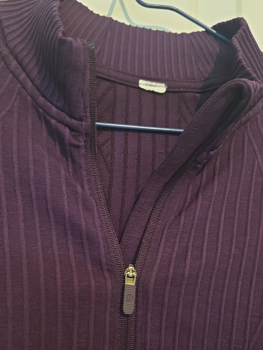Lululemon Rest Less Cropped Half Zip - Picture 6 of 9